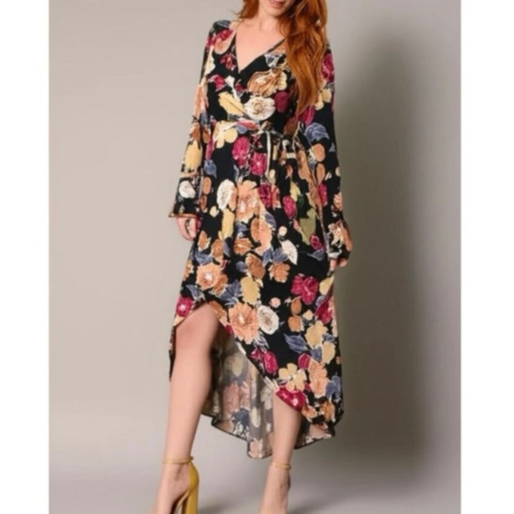 Band of the Free Dark Floral
Witchy High Low Midi Dress Size XS